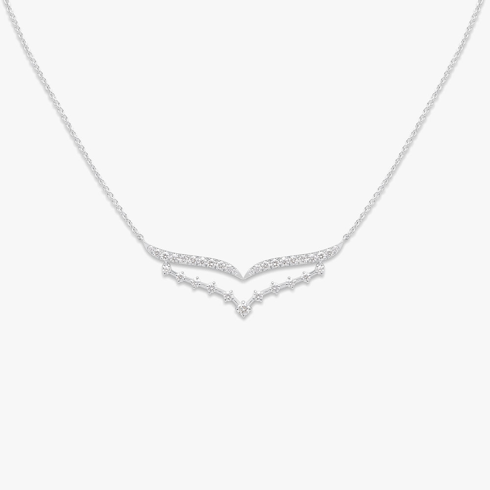 Sway Floating Diamond Necklace