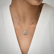 Load image into Gallery viewer, Gate Pendant Diamond-Paved