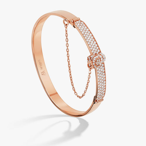 Gate Bracelet Pave Diamonds