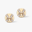 Load image into Gallery viewer, Gate Stud Earrings Diamonds