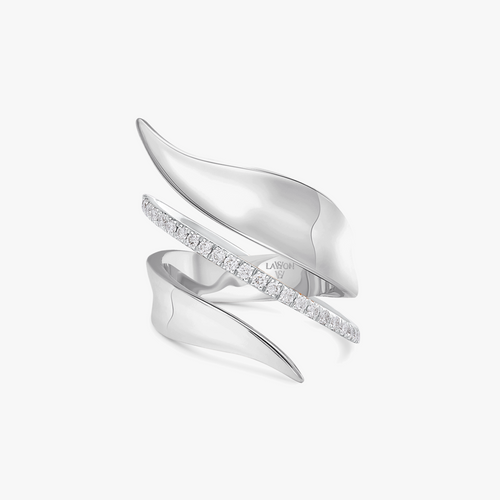 Lamina Ring Diamonds