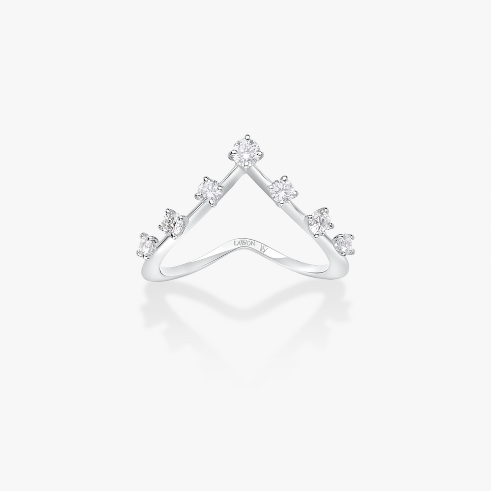 Sway Floating Diamond Ring